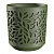 Кашпо Leaves 2,5л Оливка/Оливка