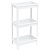 Этажерка широкая VIKEA 3-х ярусная (белый) (то)