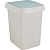 Контейнер для мусора 25л Step с крышкой Push to Open белый (то)