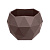 Кашпо Топаз 1,2л Мокачино