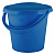 Ведро 10л Rock'n'Roll с крышкой индиго (то)
