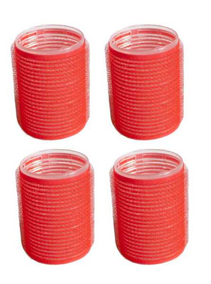 Бигуди-липучки L, 4шт (4.5см*6см)