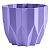 Кашпо Геометрия 0,8л Лаванда