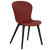 Стул LOFT с пластиковыми ножками OLA DOM (бордовый)