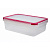 Контейнер для СВЧ 1л "ЭКСТРА ЛОК" M (красный) (то)