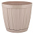 Горшок для цветов BARCELONA 6,5л молочный шоколад