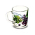 Кружка 200 мл  "Зеленый чай" Виноград