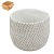 Кашпо керамическое ТАНАБАТА светлое 15*15*13см