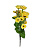 Цветок искусственный ПОДСОЛНУХ ДЕКОРАТИВНЫЙ букет 24шт 48см