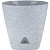 Горшок для цветов AMSTERDAM D200 с прикорневым поливом 4л светлый камень