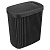 Контейнер для мусора "VELVET" 5,9л  225х140Х253мм (Черный гранит) (то)