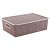 Корзинка "Вязь" 7,5л 350х245х105мм (розовый нюд) (то)
