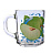 Кружка 200 мл  "Зеленый чай" Яблоко зеленое