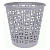Корзина для бумаг Disco, 270х270х270мм 10л серебряный
