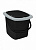 Ведро гигиеническое 16л черный (ведро-туалет) (то)