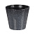 Горшок для цветов "Grenada" D160мм, 1,6л с дренажной вставкой (гранит светло-серый)