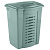 Корзина для белья 420х350х550мм (бледно-бирюзовый)