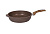 Сковорода 22 см съемн  ручка "Гранит brown"