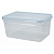 Контейнер для СВЧ 3,3л "ЭКСТРА ЛОК" L (голубой) (то)