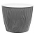 Кашпо Венеция 3л Серый жемчуг