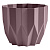 Кашпо Геометрия 3л Пыльная роза