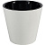 Горшок для цветов London D280мм, 10,5л c дренажной вставкой белоснежный жасмин