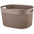 Корзина для хранения OSLO 18л шоколадный мокко (то)
