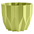 Кашпо Геометрия 0,8л Фисташковый