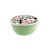 Миска "Latina" 1,1л с крышкой с декором (зеленый)