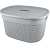Корзина для хранения с крышкой OSLO 18л серый шторм (то)