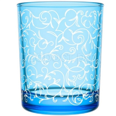 Стакан 250мл. 6шт. арт.150-Н5Г "Лиана" (голубой)