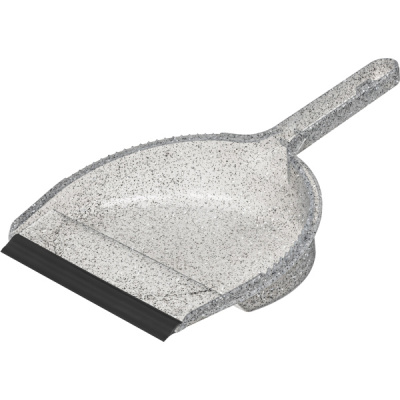 Совок "Grenada" с кромкой (гранит светло-серый)