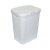 Корзина для белья "Ротанг" 40л. с крышкой (белая) (то) Корзина для белья "Ротанг" 40л. с крышкой (белая) (то)
