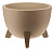 Кашпо Грация 2л Кремовый