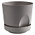 Кашпо Тренд 0,8л Серый жемчуг