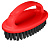 Щетка-шробер "Rimo" с ручкой L160мм, ultra жесткая щетина (красный)