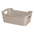 Корзинка универсальная "Mango" 2,4л. 230х160х90мм (св.серый)
