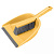 Комплект щетка-сметка с совком (Желтый) (то)