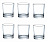 Набор из 6 шт.Стакан "Гладкие" 240  мл (низкий).
