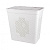 Корзина для белья "Плетенка люкс" 85л.(белый)(то)