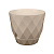 Горшок для цветов "Laurel" D145мм, 1,3л с поддоном (бежевый)