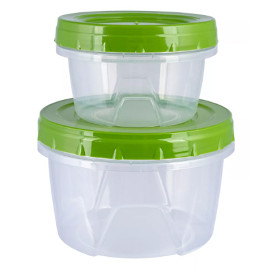 Набор банок 2шт.с закруч. крышкой 0,3л.+0,7л.