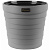 Кашпо "Бархан" 12л Серый жемчуг