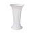 Ваза для цветов под срезку (D185мм,высота310мм)(белый)(то)