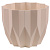 Кашпо Геометрия 3л Пудровый