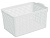 Корзинка "Лофт" 5,3л 295х185х145мм (белый) (то)