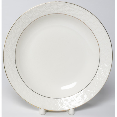 Тарелка глубокая 220мм 300мл, белая  ГРАЦИЯ НЕЖНОСТЬ