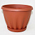 Горшок "Знатный" 1л d140мм терракотовый