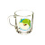 Кружка 300мл. "Зеленый чай" Яблоко зеленое К
