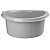 Таз универсальный "Etna" круглый 15л (серый)